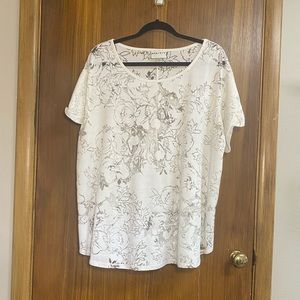 White Blouse size 3x